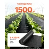 Vevor Piktžolių barjeras 1.8x76.2m 141.7g juodas