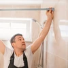 Relaxdays Pilkas įtempiamas strypas iš nerūdijančio plieno