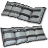 Rankų ir kojų svoriai EB Fit, 8kg (2x4kg), pilki