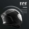Vevor Pilno veido motociklininko šalmas su Bluetooth