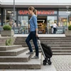 Relaxdays Pirkinių vežimėlis su laiptų įveikimo ratukais 45 l