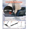 Vevor Plastikinė sniego stūmimo kastuvas 122 cm
