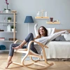 Relaxdays Plaukiojanti lentyna su stalčiumi