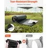 Vevor Plėvelės ritinėlis 3.05 x 30.48 m, juoda ir balta
