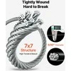 Vevor Plieno trosas 2,38 mm, 50,3 m ilgio
