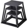 Vevor Pliometrinės treniruočių dėžės 30/46/61 cm