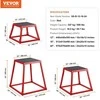 Vevor Plyometrijos šokinėjimo dėžės 30/45/61 cm