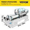 VEVOR Pneumatinė skysčių pildymo mašina 100-1000 ml