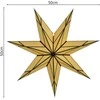 SASKA GIFT AND DECOR popierinė žvaigždė dekoracija 50 cm