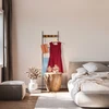 Relaxdays Pramoninės stiliaus kopėtėlių rankšluosčių laikiklis