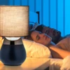 Relaxdays Prie lovos pastatomas šviestuvas Touch oval