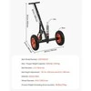 VEVOR Priekabų vežimėlis 454 kg, 16,7–22 cm aukštis