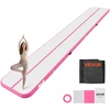 Pripučiama gimnastikos air mat 6 m, rožinė