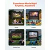 Vevor Pripučiamas 4,5 m filmų ekranas su projektoriumi