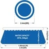 Avenli Pripučiamas baseinas 240cm x 63cm