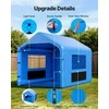 Vevor Pripučiamas dažymo paviljonas 4 x 3 x 2.8 m