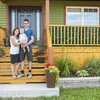 Relaxdays Privatumo ekranas su gebenėmis, 12 vnt. rinkinys