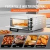 Elektrinė krosnelė Vevor Profesionali stalviršio elektrinė picos krosnis 14" picoms