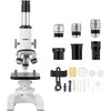 Vevor Profesionalus monokulinis mikroskopas 40-2000X