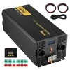 Vevor Pure sinusoides keitiklis 5000W 12V į 230V LCD