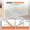 Vevor Pusapramatės dvigubos slankiojančios dušo durys