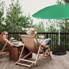 Relaxdays Pusapskritimis skėčio pagrindas