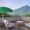 Relaxdays Pusapskritimis skėčio pagrindas