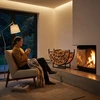 Relaxdays Pusiau apvalus malkų laikiklis