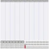 Vevor PVC juostų užuolaida šaldytuvo durims 152x213 cm