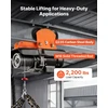 VEVOR Rankinio stūmimo vežimėlis elektrinei gervei 1 t