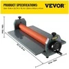 VEVOR Rankinis 65 cm šaltųjų rulonų laminatorius