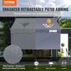 Vevor Rankinis ištraukiamas tentas 198 cm