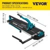Vevor Rankinis plytelių pjaustytuvas 1200mm