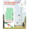 Vevor Rankinis teleskopinis medžių genėtuvas 118-809 cm plieno ašmuo