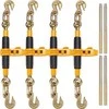Vevor Ratelinis grandinių įtempėjas 3/8"-1/2", 4 vnt.