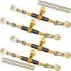 Vevor Ratelinis grandinių įtempėjas 3/8"-1/2", 4 vnt.