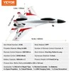 Vevor RC lėktuvas iš EPP putų su valdymu