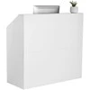 VEVOR recepcijos stalelis baltas 118 cm