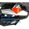 Reguliuojamas baltas dviračio šalmas Dunlop L