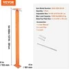 Vevor Reguliuojamas grindų keltuvas pastatams 137-381 cm