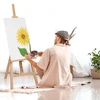Relaxdays Reguliuojamas molbertas iš buko medienos