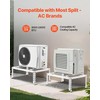 Vevor Reguliuojamas pagrindas mini split kondicionieriui 9000-24000 BTU