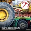 VEVOR Reguliuojami 4t veržliaraktis surišimui