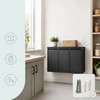 Relaxdays 3 skyrių šiukšliadėžė 3x10 l