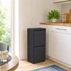 Relaxdays 3 skyrių šiukšliadėžė 40 l