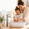 Relaxdays Kvadratinis ant stalviršio montuojamas praustuvas, be skylės maišytuvui