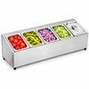 Relaxdays Nerūdijančio plieno ingredientų indai