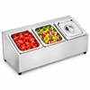 Relaxdays Nerūdijančio plieno ingredientų indeliai