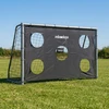 Relaxdays Plieniniai futbolo vartai