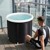 Relaxdays Pripučiamas ledo kubilas su dangčiu